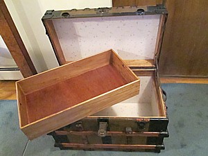 Square Antique Steamer Trunk – Antique Liquidators Seattle